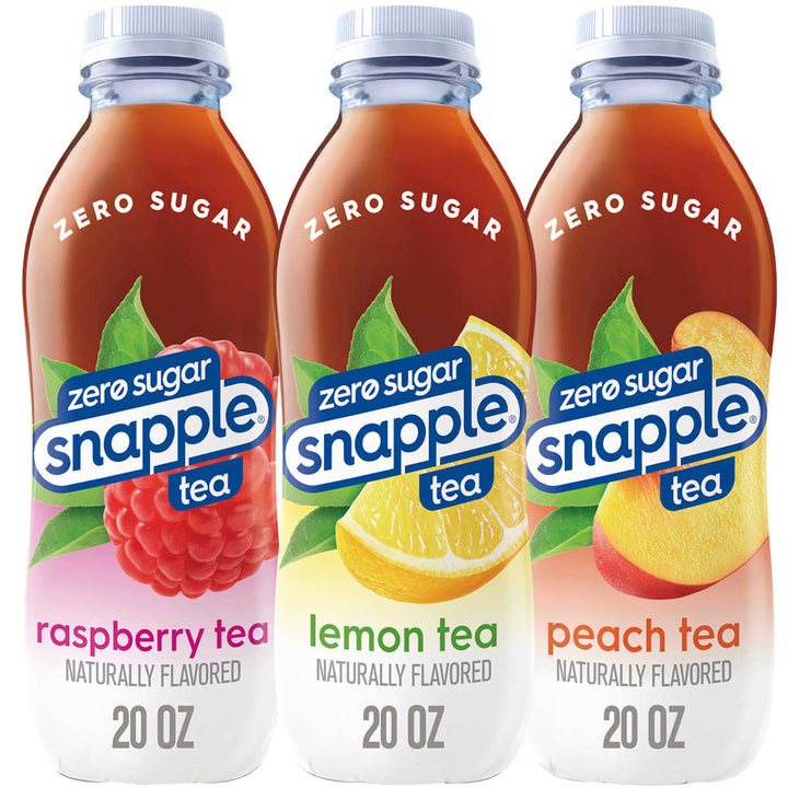 Snapple Tea Zero Sugar Variety Pack20 Fluid Ounce (Pack of 24) Image 2