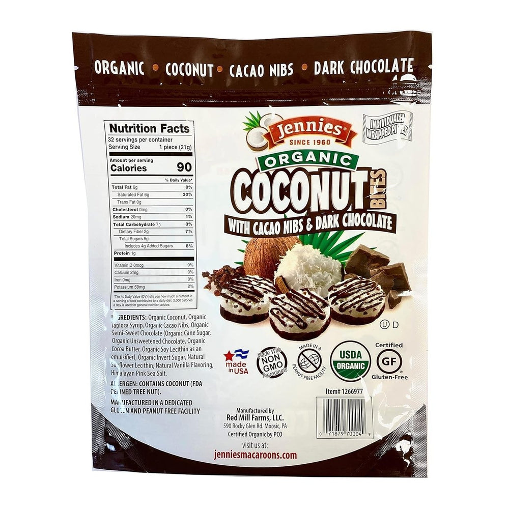 Jennies Organic Coconut Cacao Bite24 Ounce Image 2