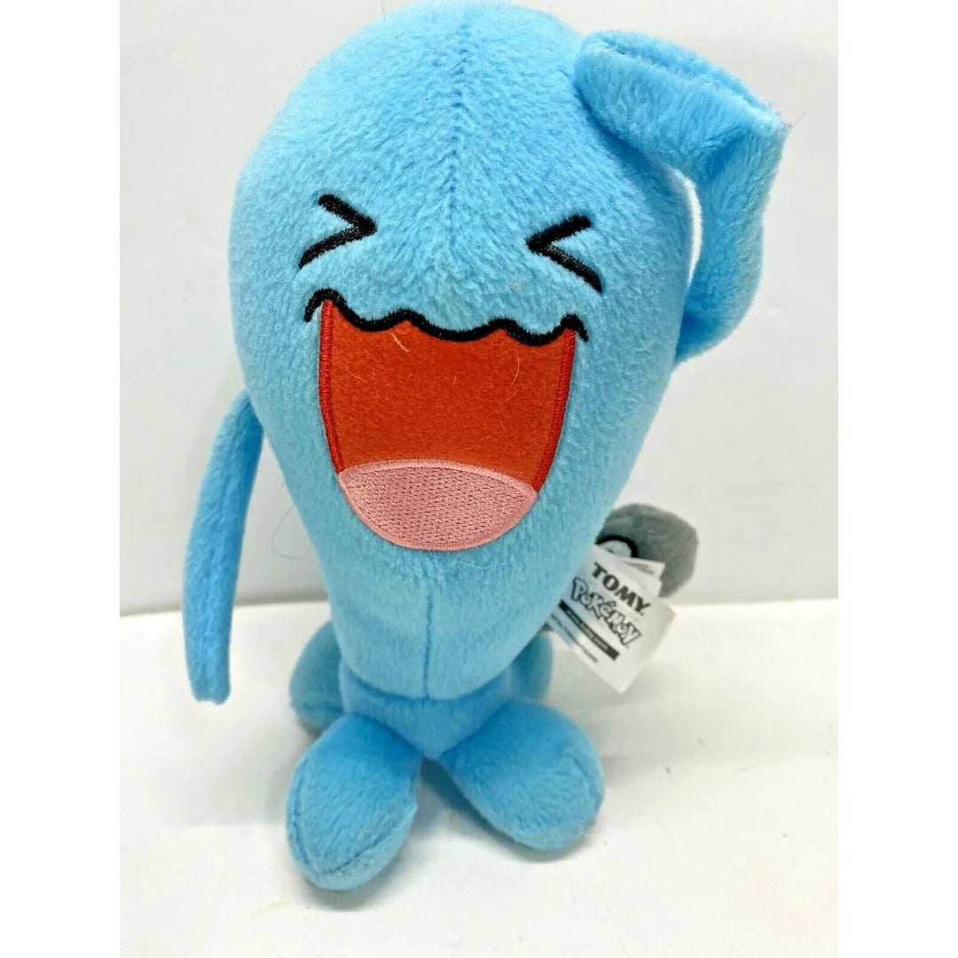 Wobbuffet Official Tomy Pokemon 7.5" Blue Dolls Toys Image 1