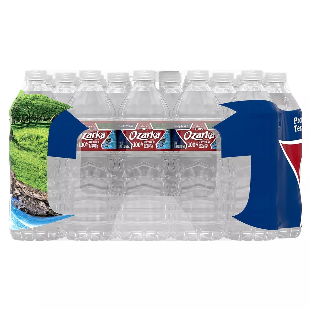 Ozarka Natural Spring Water, 16.9 Fluid Ounce Bottles (Pack of 40) Image 3