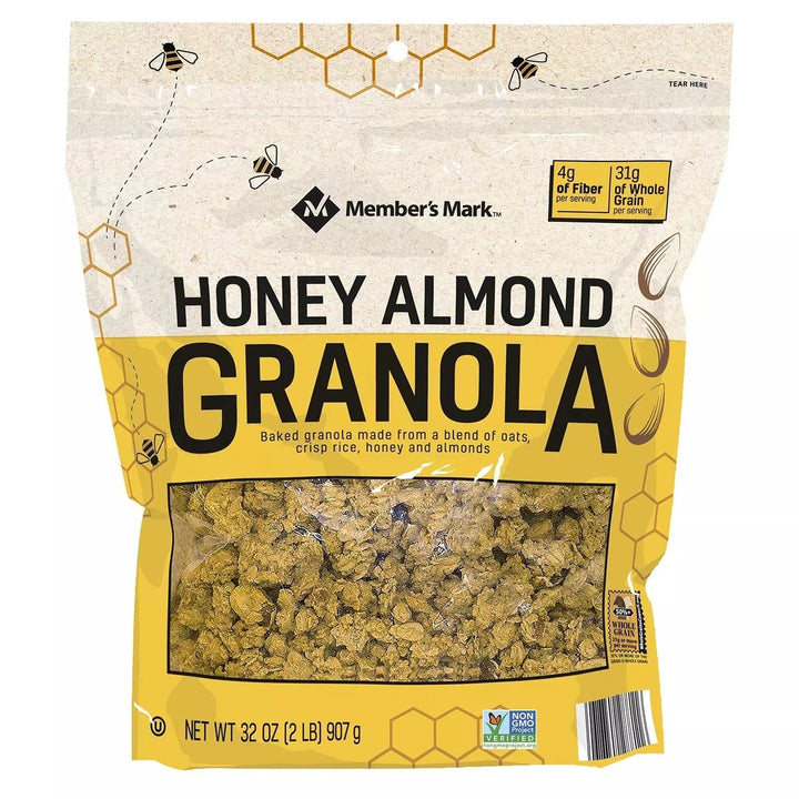 Members Mark Honey Almond Granola (32 Ounce) Image 1