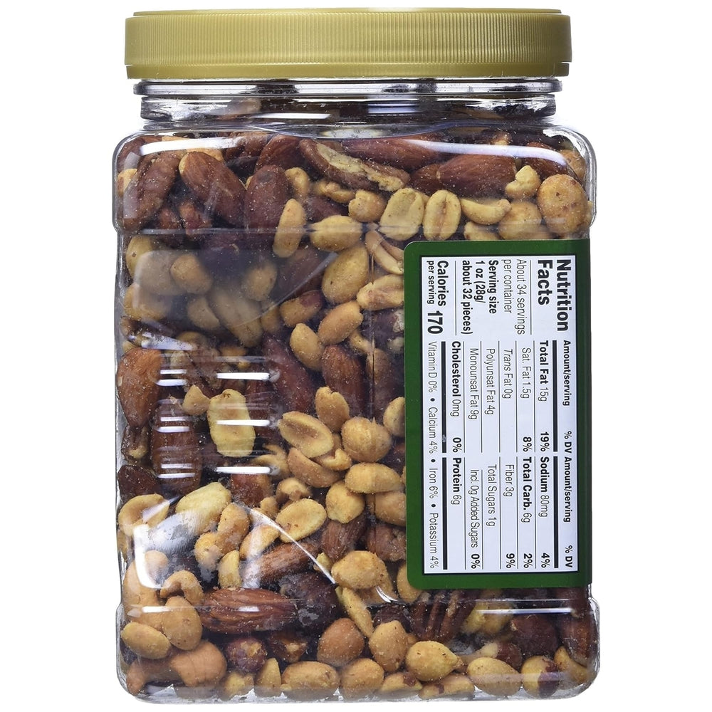 Members Mark Deluxe Mixed Nuts with Sea Salt (34 Ounce) Image 2