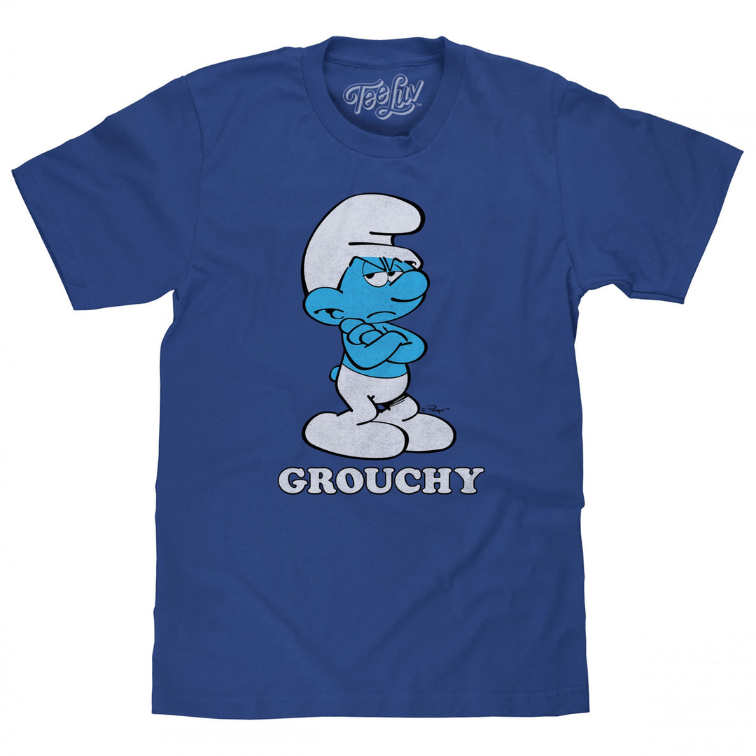 The Smurfs Grouchy T-Shirt Image 1