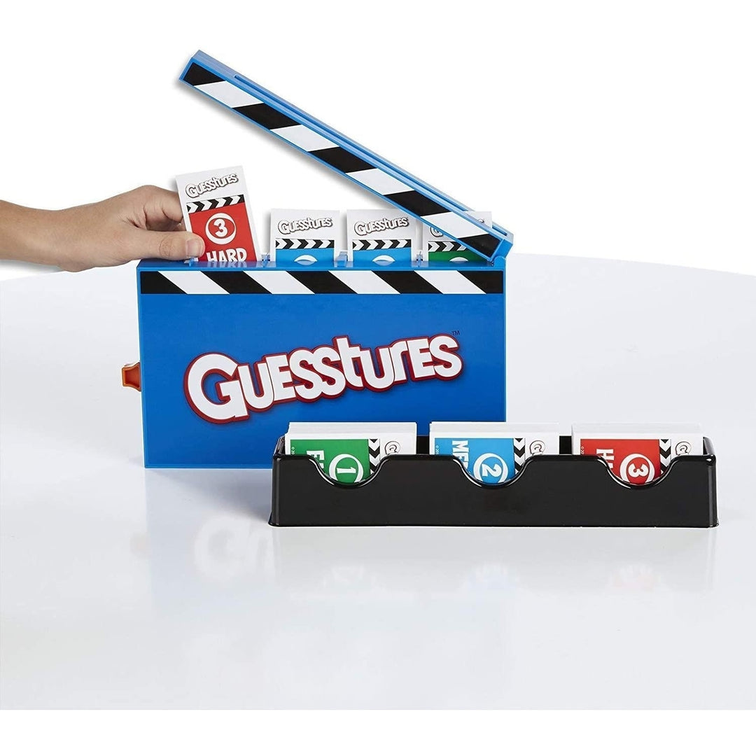 Guesstures Board Game Family Friendly Fun Charades Interactive Hasbro Image 3