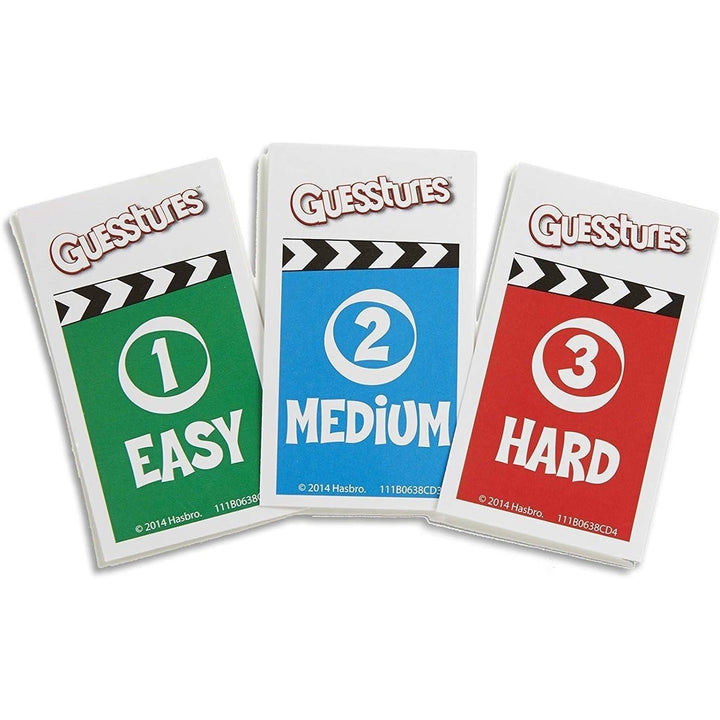 Guesstures Board Game Family Friendly Fun Charades Interactive Hasbro Image 4