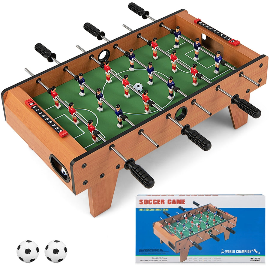 27 Foosball Table Competition Game Room Soccer football Sports Indoor w/ Legs Image 1