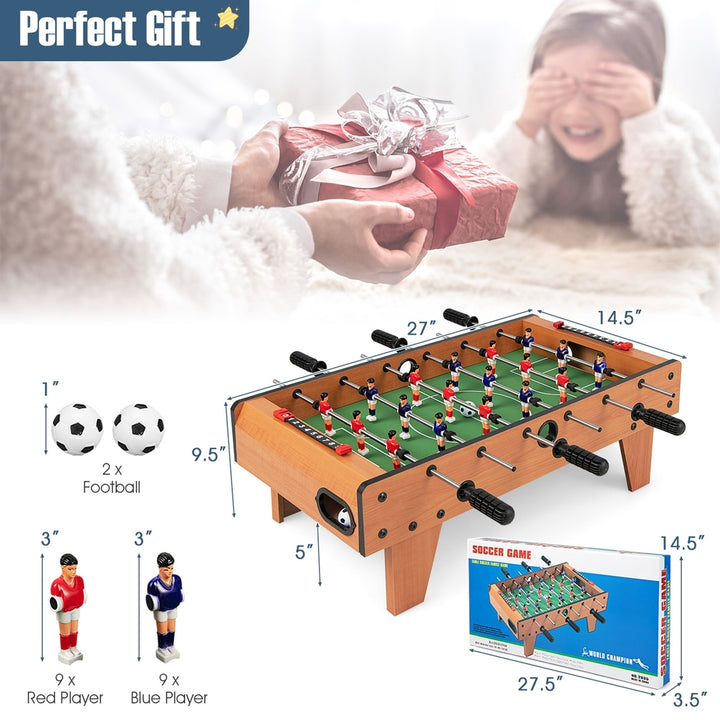 27 Foosball Table Competition Game Room Soccer football Sports Indoor w/ Legs Image 8