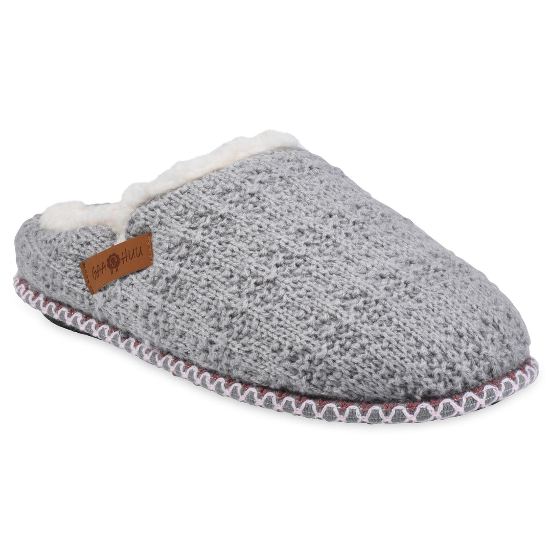 Gaahuu Womens Faux Shearling Lined Memory Foam Clog Slipper Size 5-10 Image 4