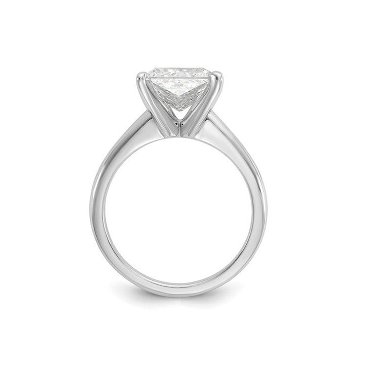 2.20 Carat (ctw VS2G-H) Certified Lab-Grown Diamond Solitaire Engagement Ring in 14K White Gold Image 3