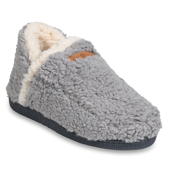 Gaahuu womens berber faux shearling lined memory foam slipper boot Image 1