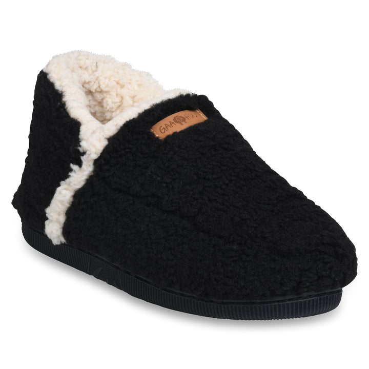 Gaahuu womens berber faux shearling lined memory foam slipper boot Image 2