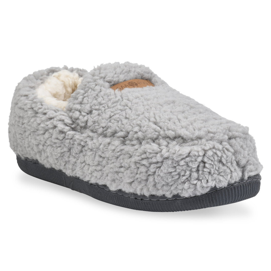 GaaHuu Womens Mocassin Slipper Faux Shearling Lined Memory Foam TPR Sole Image 1