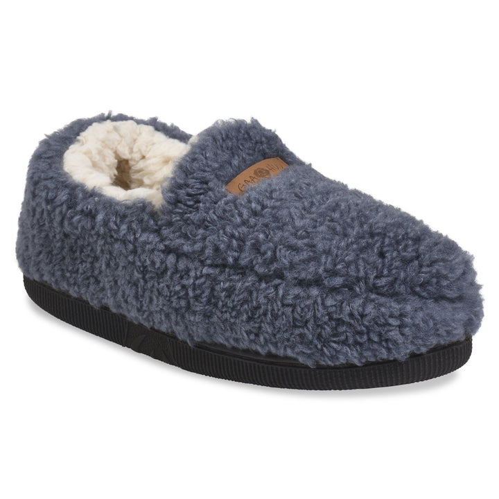 GaaHuu Womens Mocassin Slipper Faux Shearling Lined Memory Foam TPR Sole Image 1