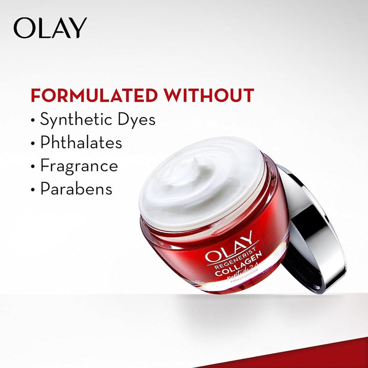 Olay Regenerist Collagen Peptite24 Moisturiser and Luminous Vitamin C Super Serum Combo Pack Image 4