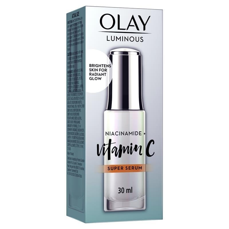 Olay Regenerist Collagen Peptite24 Moisturiser and Luminous Vitamin C Super Serum Combo Pack Image 7