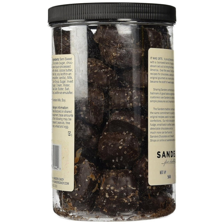 Sanders Dark Chocolate Sea Salt Caramels 36 Ounce Image 3