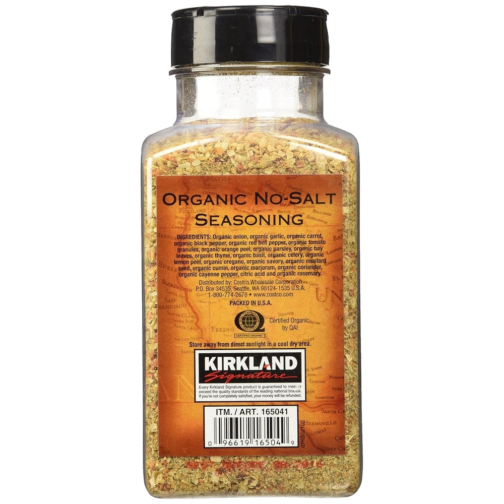Kirkland Signature Organic No-Salt Seasoning14.5 Ounce Image 2
