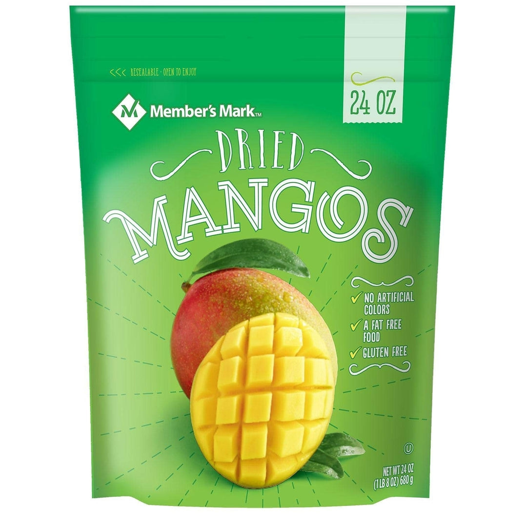 Members Mark Dried Mangos (24 Ounce) Image 1