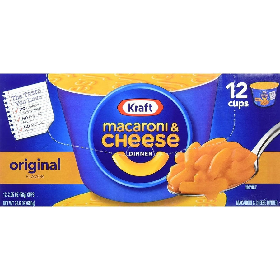 Kraft Easy Mac Cups (12 Count) Image 1
