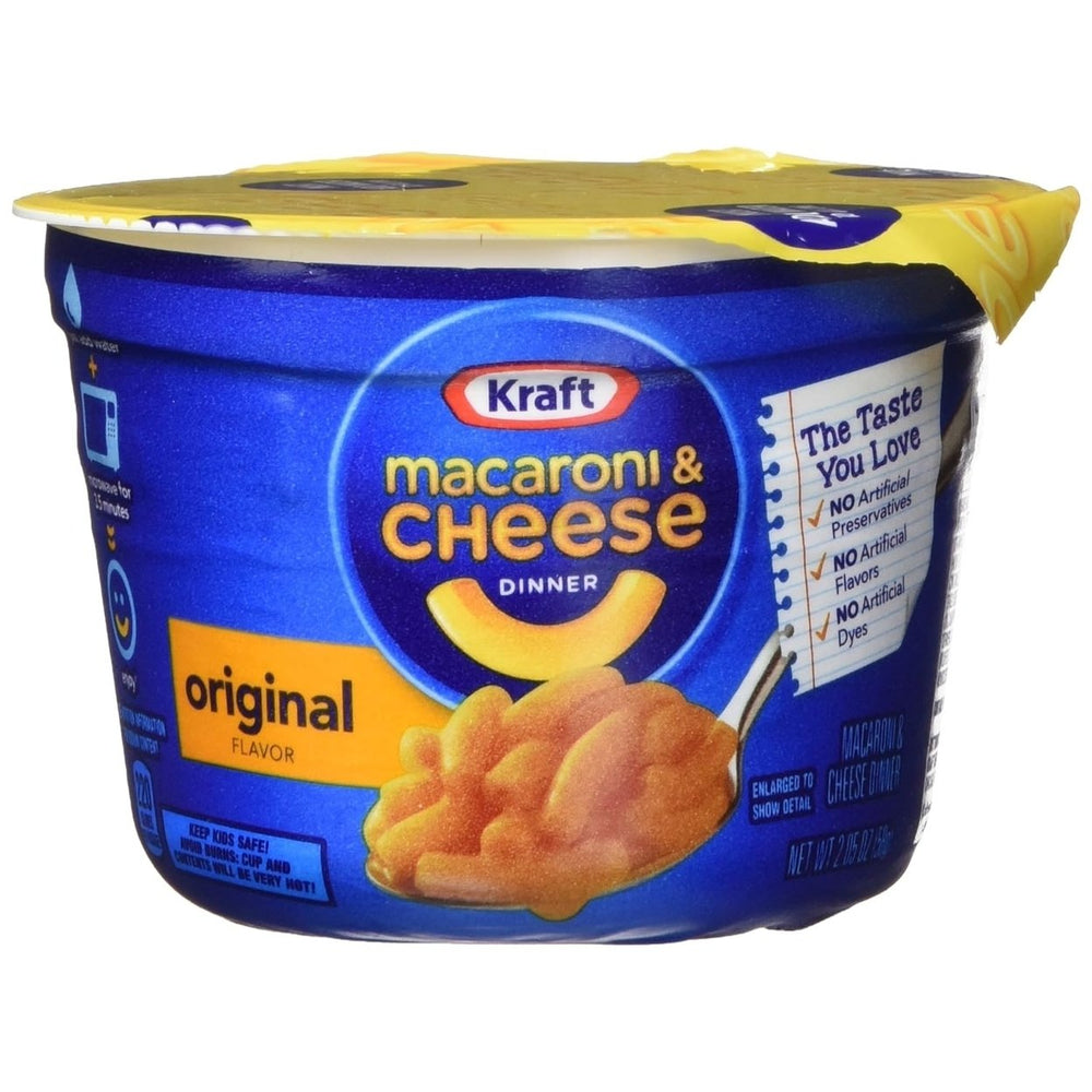 Kraft Easy Mac Cups (12 Count) Image 2