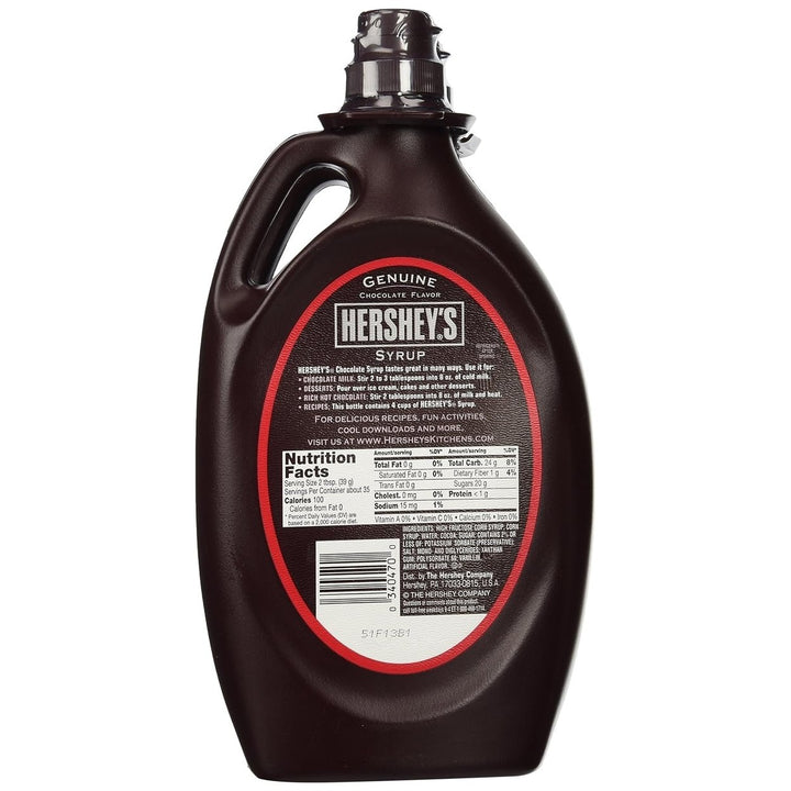 Hersheys Chocolate Syrup - 2/48 Ounce Image 2