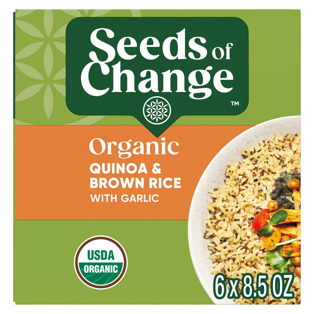 Seeds of Change Organic Quinoa and Brown Rice 8.5 Ounce (6 Count) Image 4