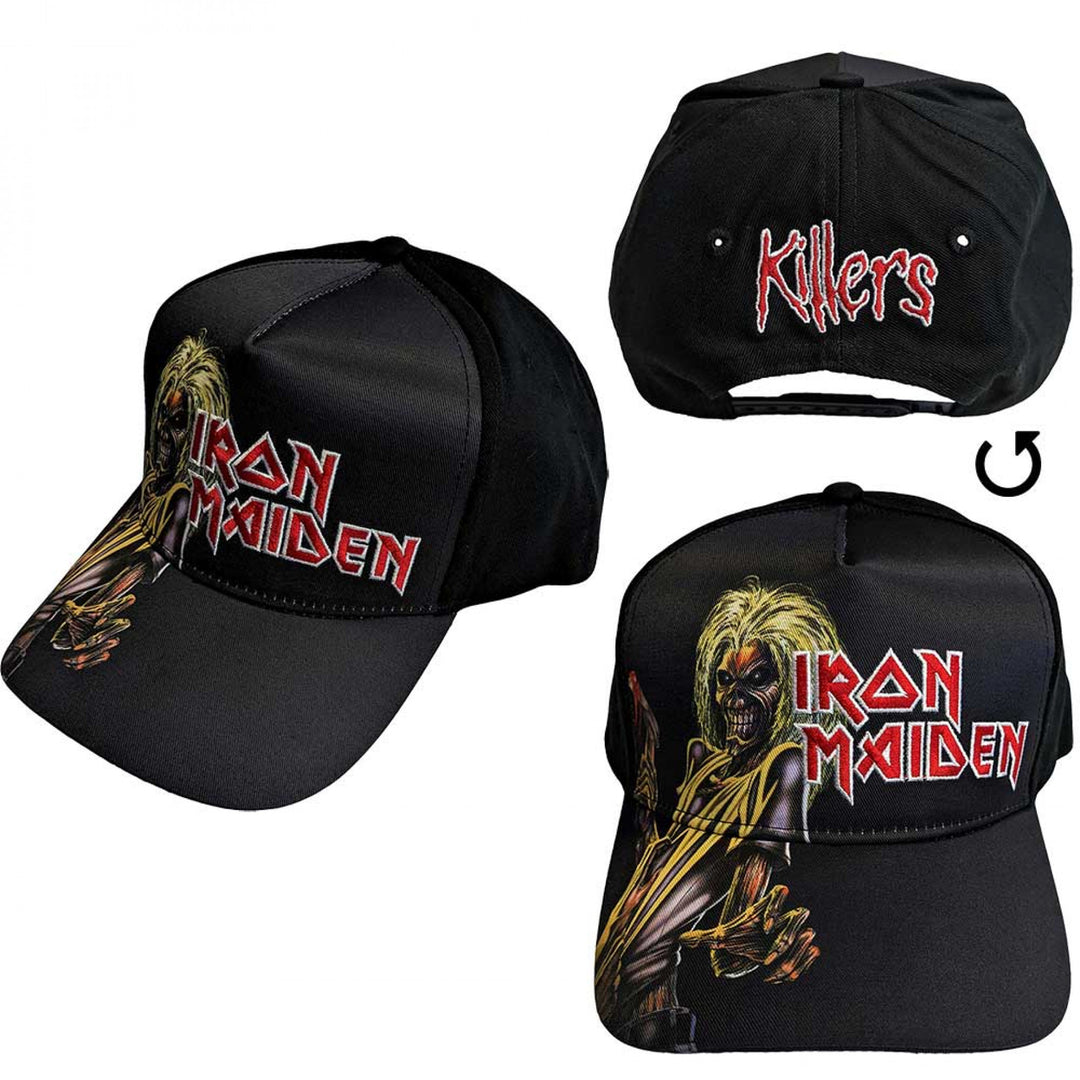 Iron Maiden Killers Adjustable Snapback Hat Image 1