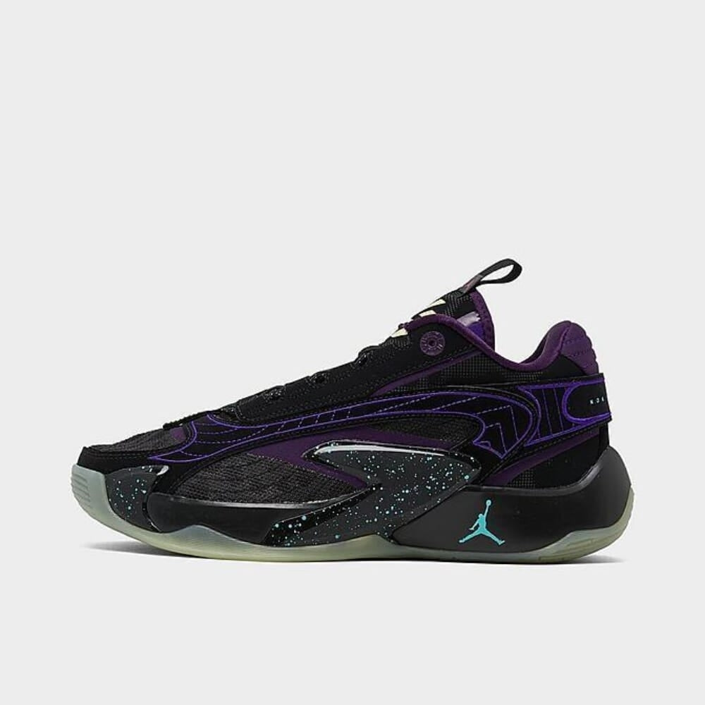 Nike Jordan Luka 2 Black/Glow-Grand Purple  DZ3498-001 Grade-School Image 1