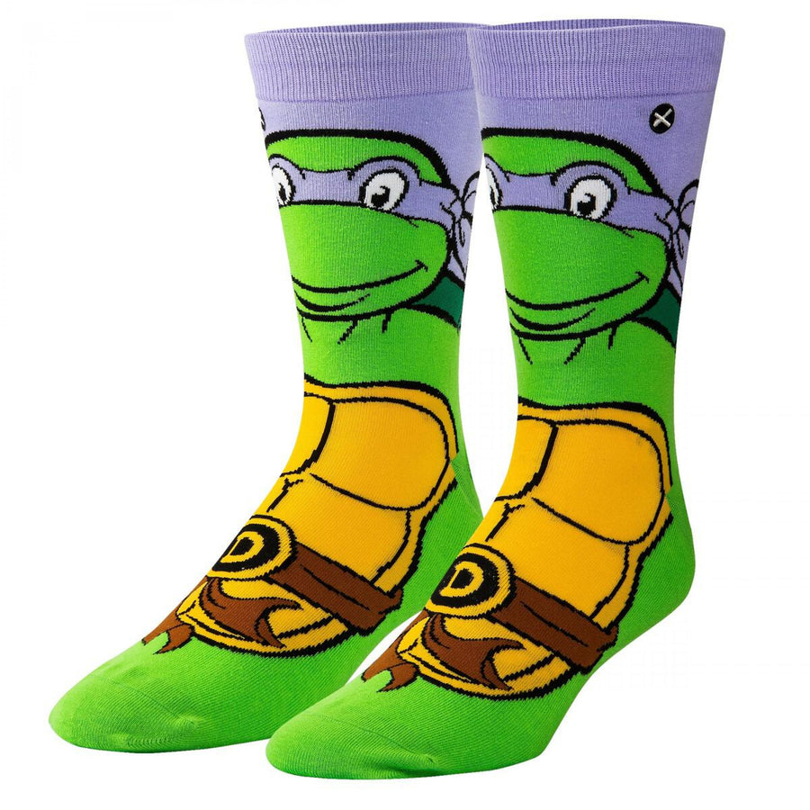 Teenage Mutant Ninja Turtles Donatello Crew Socks Image 1