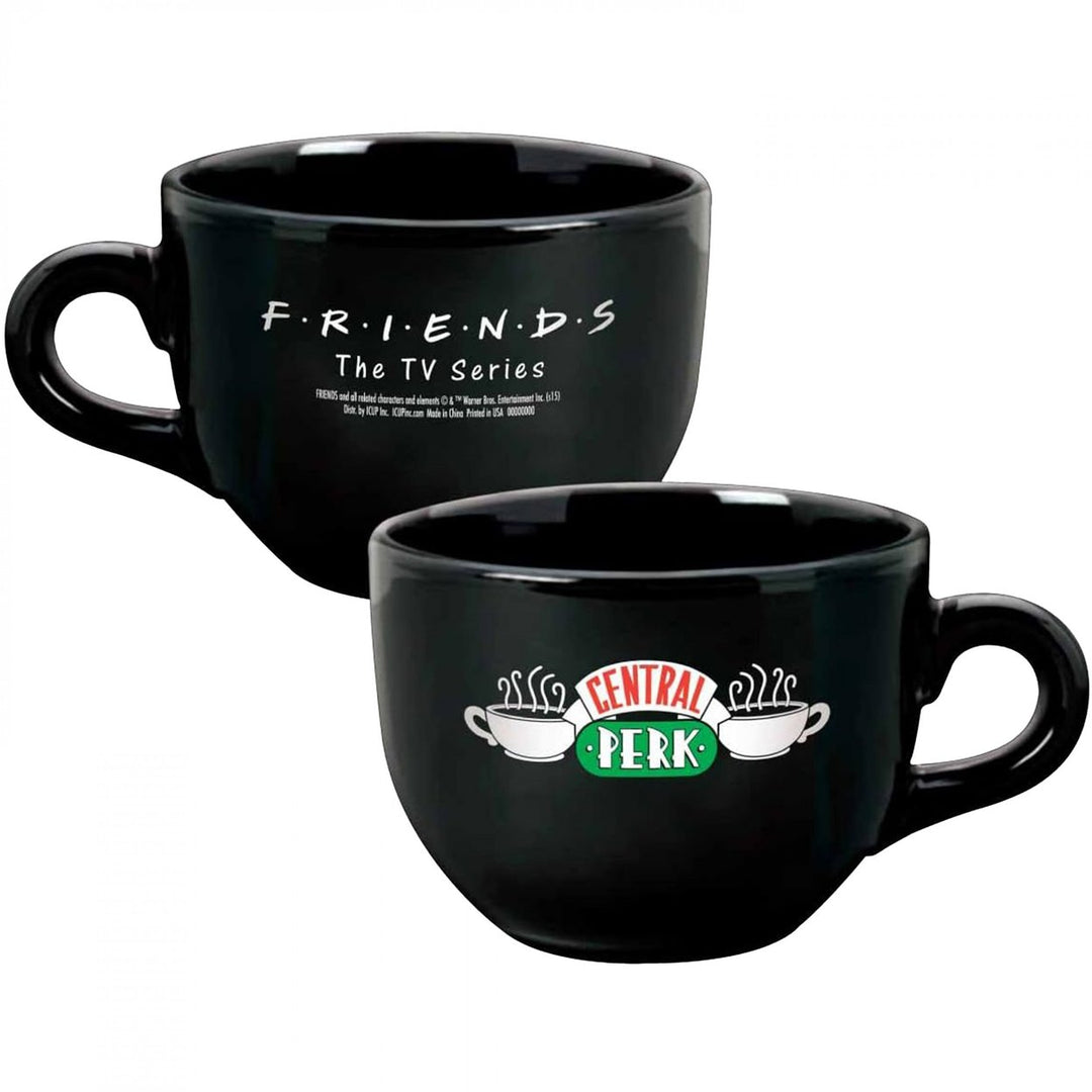 Friends Central Perk Coffee 24 oz Ceramic Mug Image 1