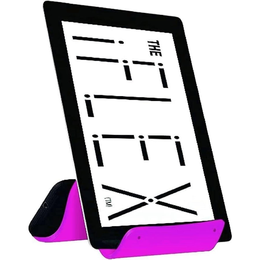 iFLEX Adjustable Purple Tablet Stand Flexible Phone Device Holder Work Video Image 1
