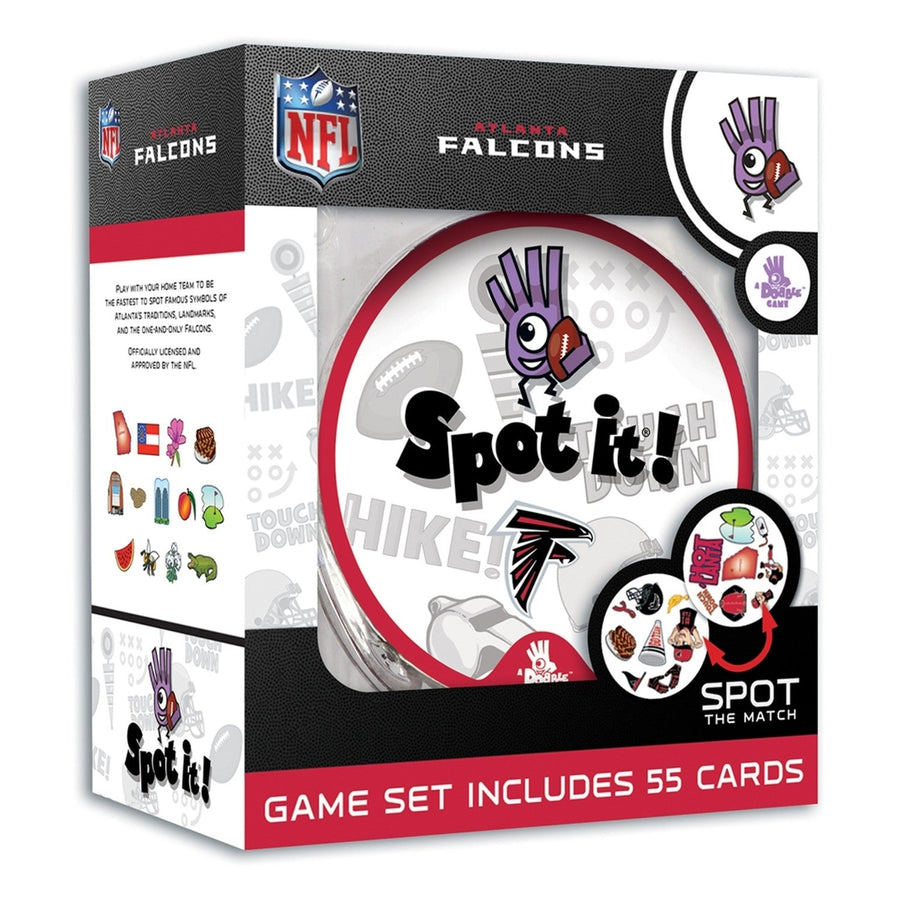 Atlanta Falcons Spot It! Card Game Image 1