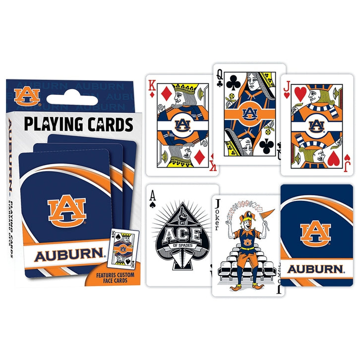 Auburn Tigers Playing Cards - 54 Card Deck Image 3