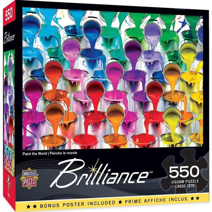 Brilliance - Paint the World 550 Piece Jigsaw Puzzle Image 1