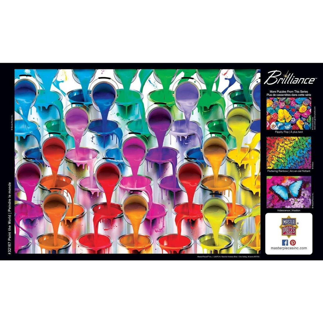 Brilliance - Paint the World 550 Piece Jigsaw Puzzle Image 4