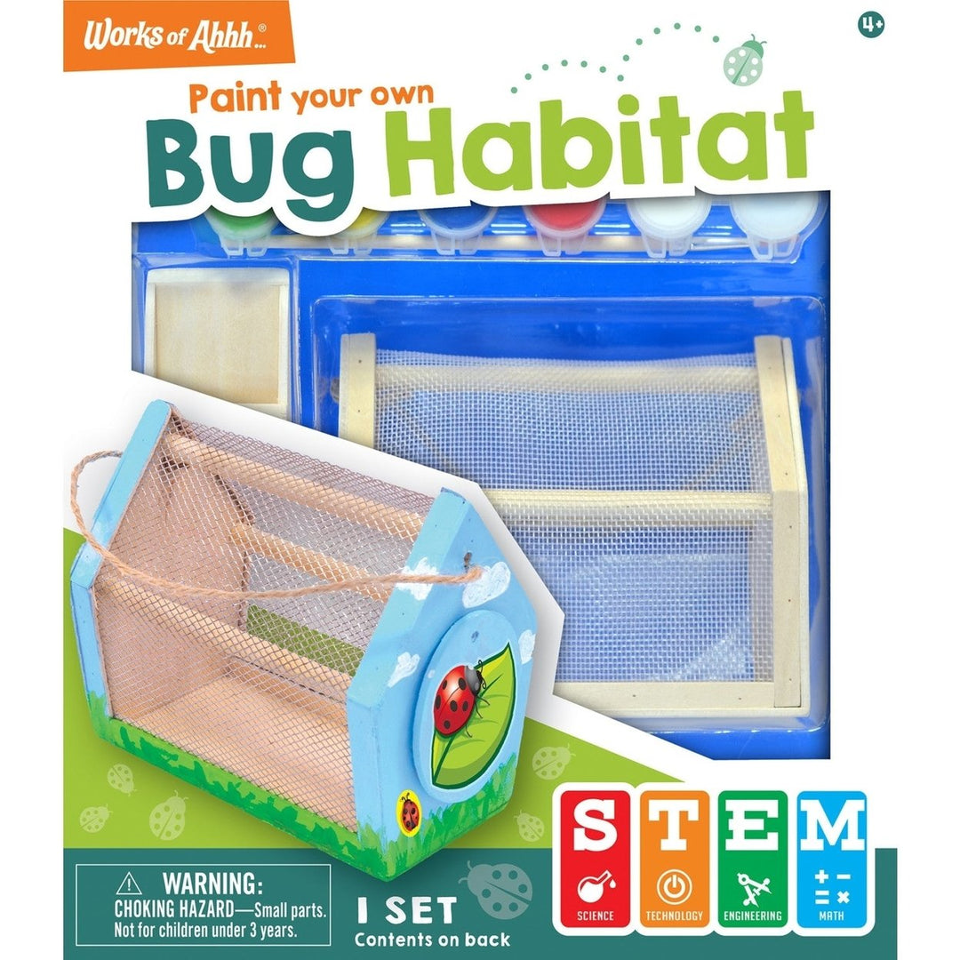 Bug Habitat Wood Paint Set Image 1