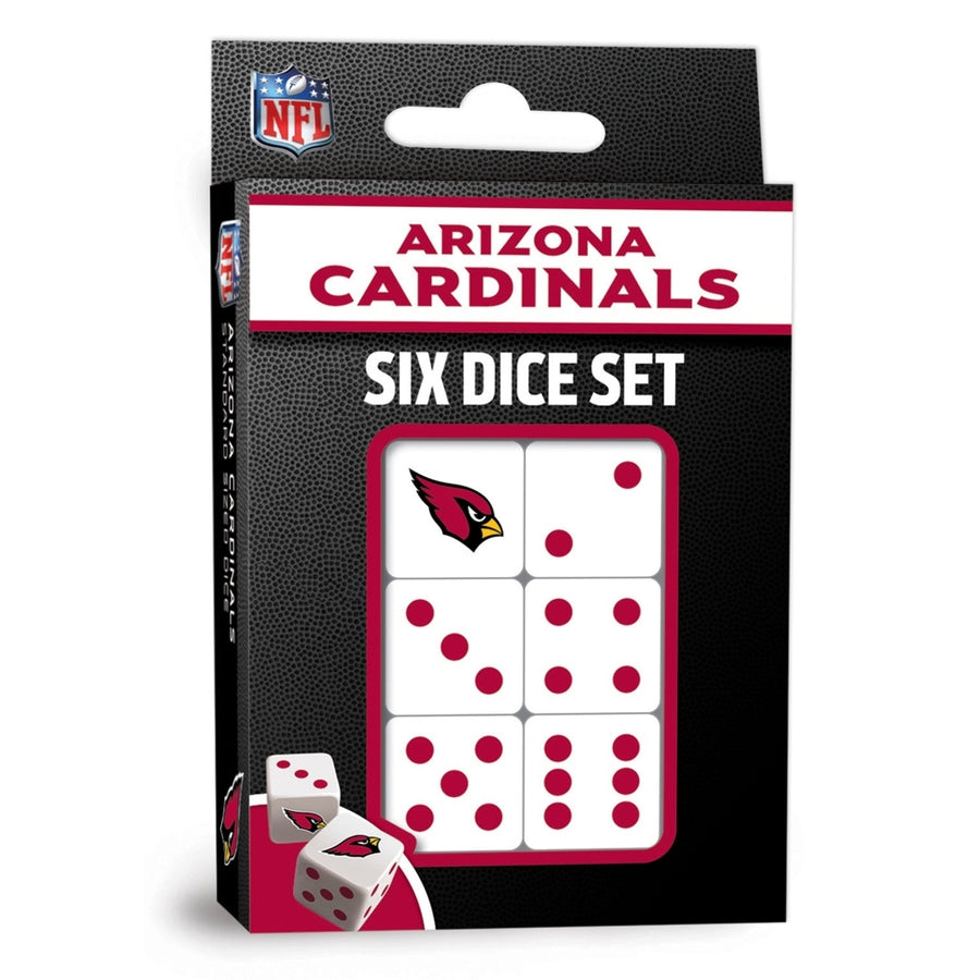Arizona Cardinals Dice Set Image 1