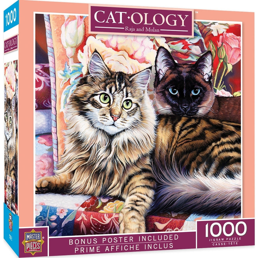 Catology - Raja and Mulan 1000 Piece Jigsaw Puzzle Image 1