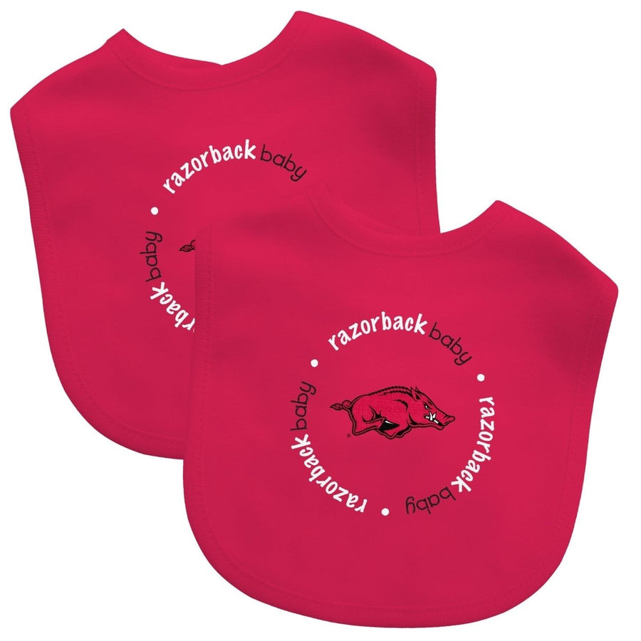 Arkansas Razorbacks - Baby Bibs 2-Pack Image 1