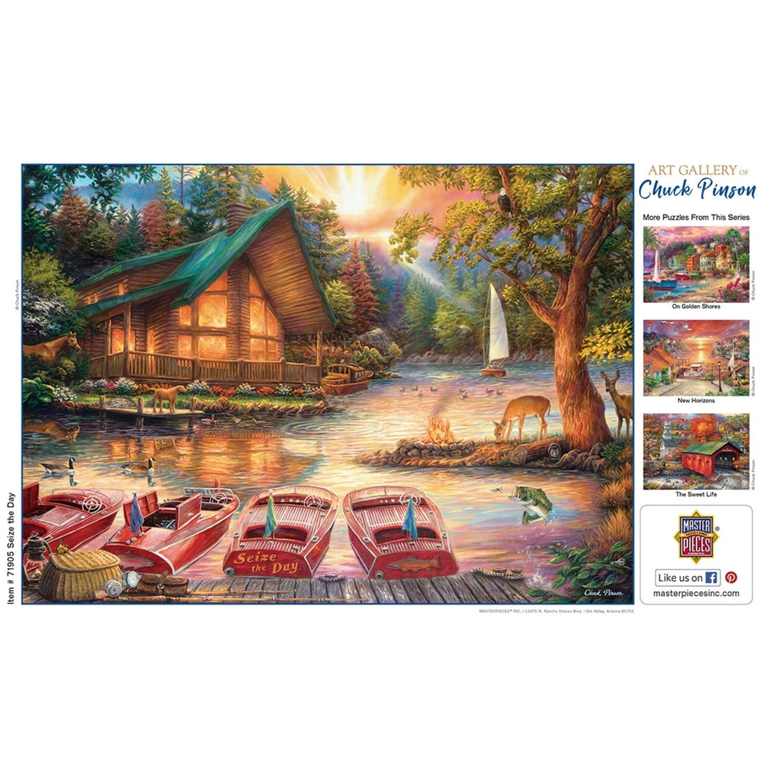 Art Gallery - Seize The Day 1000 Piece Jigsaw Puzzle Image 4