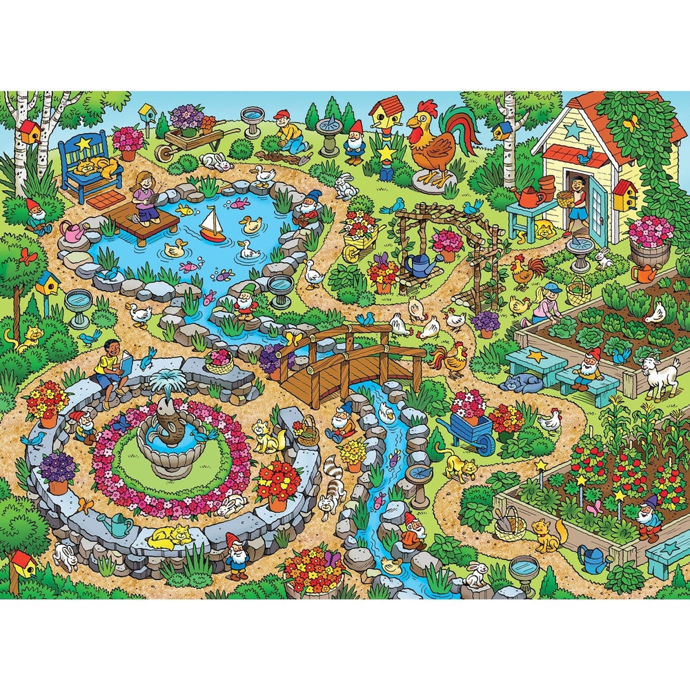 101 Things to Spot in the Garden - 101 Piece Jigsaw Puzzle Image 2
