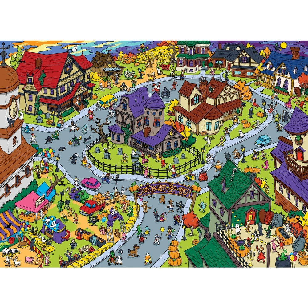 101 Things to Spot on Halloween - 101 Piece Jigsaw Puzzle Image 2