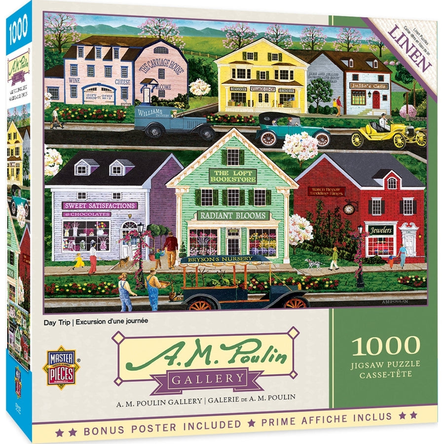 A.M. Poulin Gallery - Day Trip 1000 Piece Jigsaw Puzzle Image 1