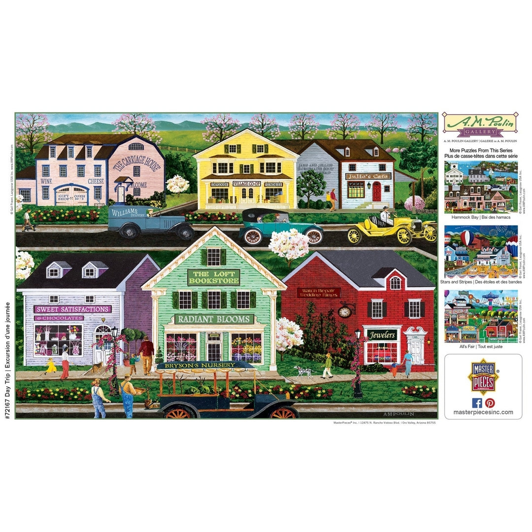 A.M. Poulin Gallery - Day Trip 1000 Piece Jigsaw Puzzle Image 4