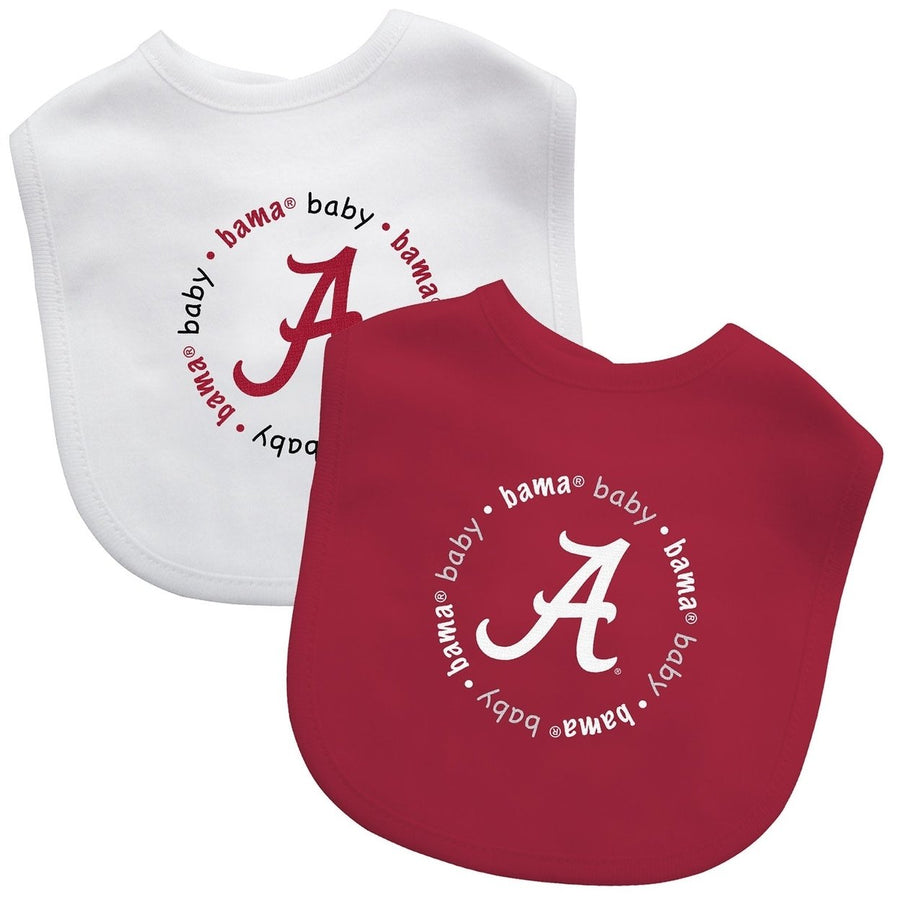 Alabama Crimson Tide - Baby Bibs 2-Pack Image 1