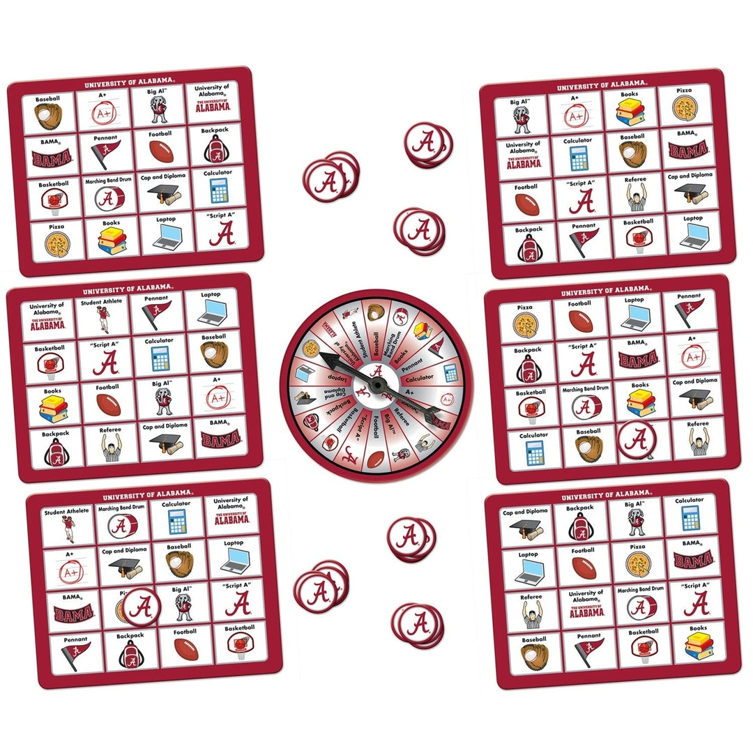 Alabama Crimson Tide Bingo Game Image 2