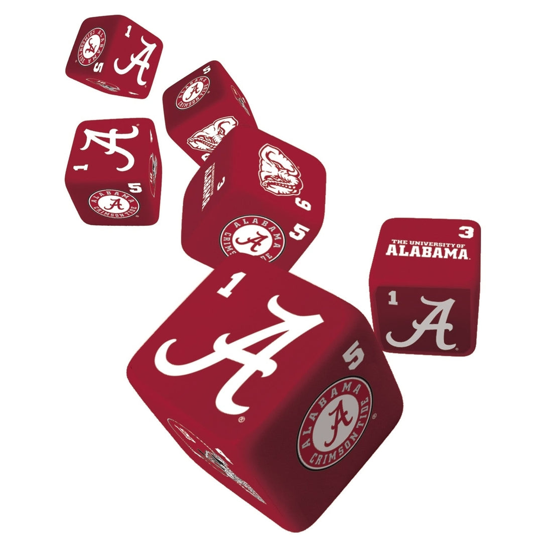 Alabama Crimson Tide Dice Set - 19mm Image 2