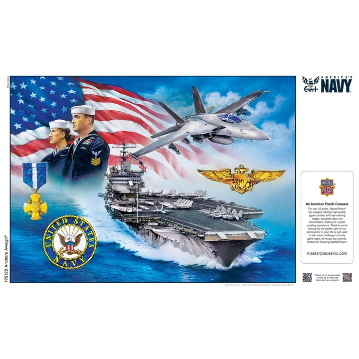 America's Navy - Anchors Away 1000 Piece Puzzle Image 4