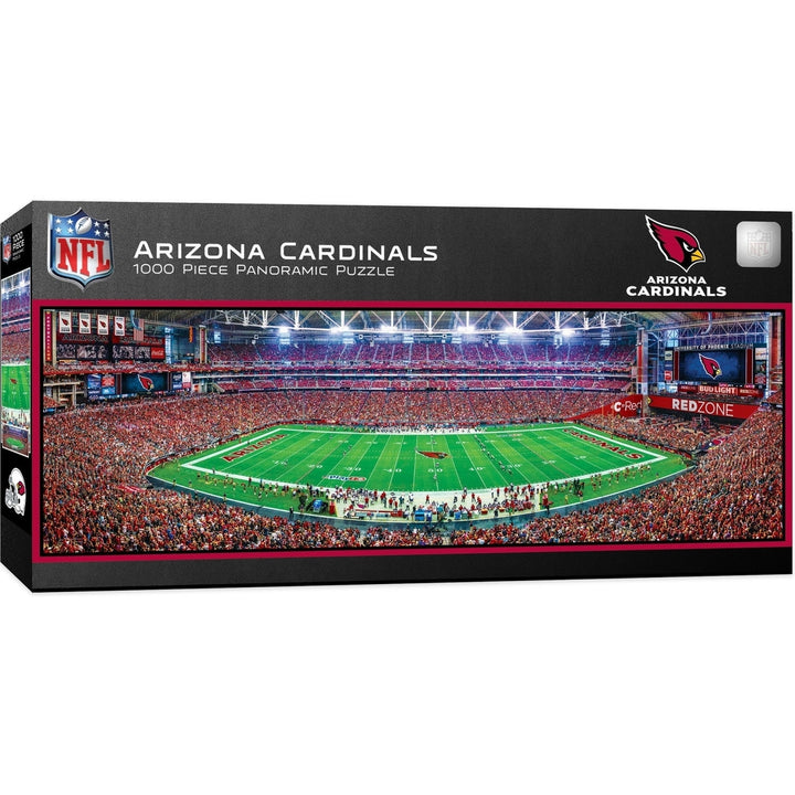 Arizona Cardinals 1000 Piece Jigsaw Puzzle Panoramic Stadium 13x39 Eco-Friendly Image 1