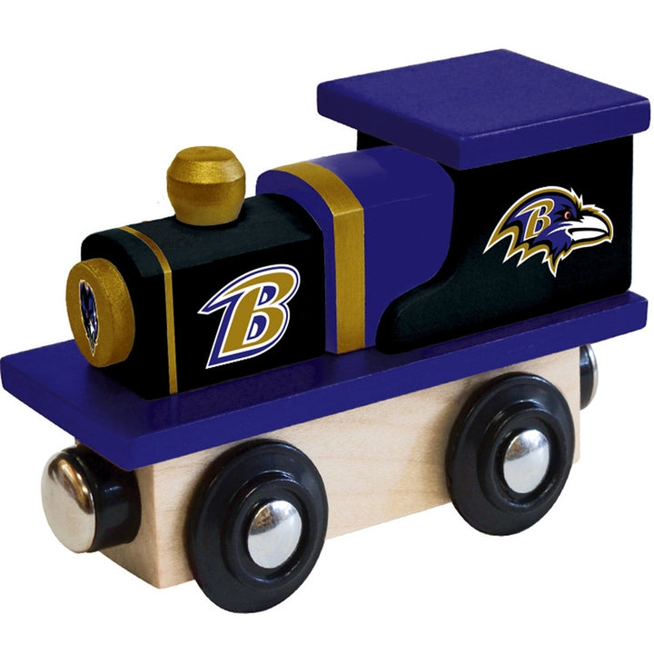 Baltimore Ravens Toy Train Engine Image 1